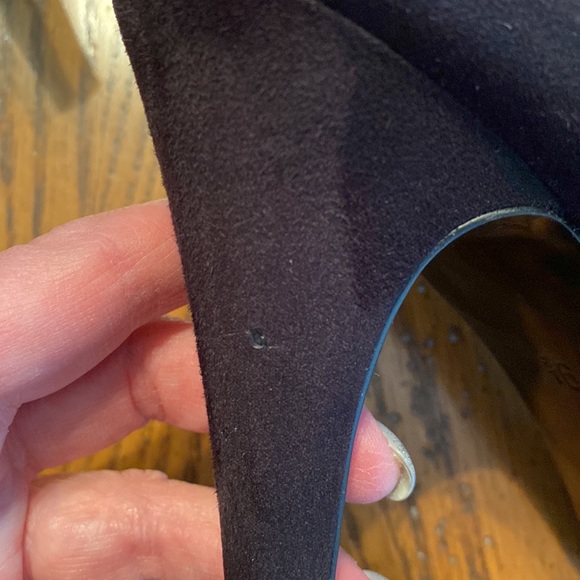 Kelly & Katie Black Suede Booties - Picture 6 of 7